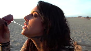 Blowjob on the beach with yemaya gonzalez ms007