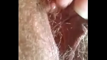 Close pink pussy fingering