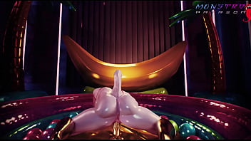 Furry is riding a dick and can't stop