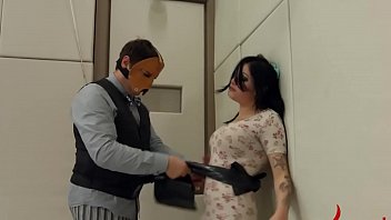 Sleek bdsm anal action in gangbang