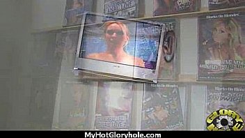 White slut huge cock gloryhole 23