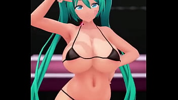 Miku dancing for all their special fans