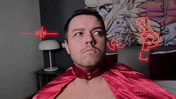 Fuckerman rushes to the rescue to save jessie way from anal hunger and power her ass with superhero power nrx096