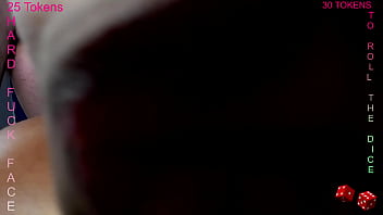 Latina in white lingerie gives blowjobs to 3 friends