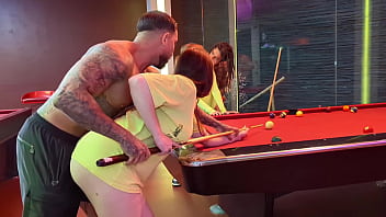 There was a wild orgy in the pool hall andrea lux apra shay agatha