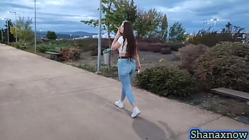 Shanaxnow smoking fetish big ass walking in tight jeans