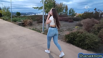 Shanaxnow smoking fetish big ass walking in tight jeans