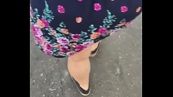 Madura venezolana en la calles de lima