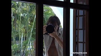 Alexa weix is double penetrated while her friend licks balls