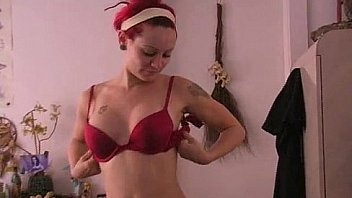 Homemade amateur redhead punk
