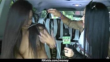 Sexy natural chick trades cash for some rough sex 13