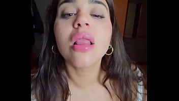 Girl cheats and swallows cum while recording it for her boyfriend