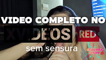 Chupeta gostosa no marido