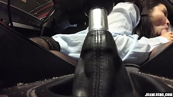 Met a booty teen latina in a parking lot and took her home