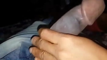 The big dick will still enter wet pussy