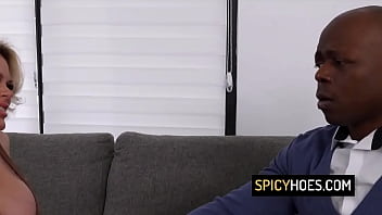 Curvy wife fucked rough by her black boyfriend