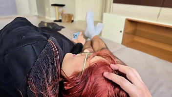 Stepsister teaches how to play with dick and cum Stepsister teaches how to play with dick and cum
