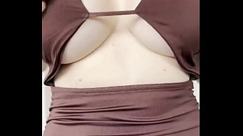 Can you tell i'm not wearing a bra with this dress