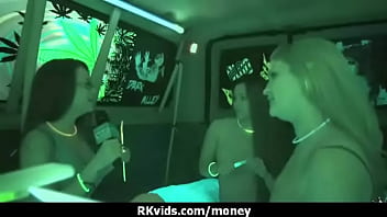 Sexy wild chick gets paid to fuck 14