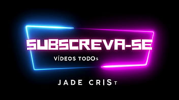 Jade teasing with yellow panties