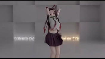 Nezuko bailando sexi