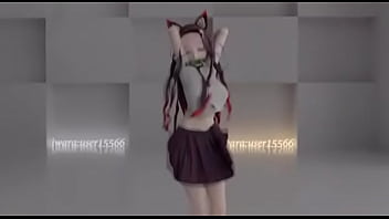 Nezuko bailando sexi