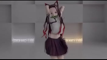 Nezuko bailando sexi