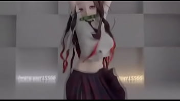 Nezuko bailando sexi