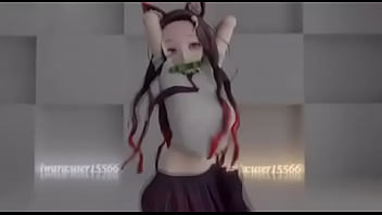 Nezuko bailando sexi