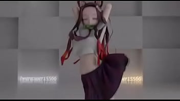 Nezuko bailando sexi