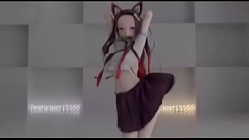 Nezuko bailando sexi
