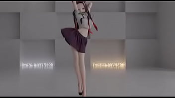 Nezuko bailando sexi