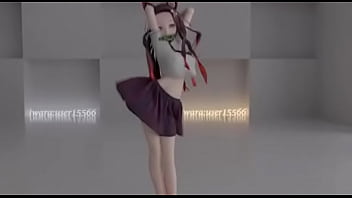 Nezuko bailando sexi