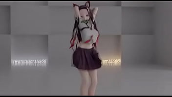 Nezuko bailando sexi