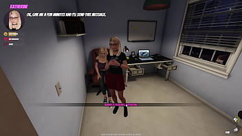 Messing with slutty hornyrachael at the party