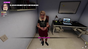 Messing with slutty hornyrachael at the party