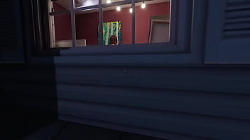 Messing with slutty hornyrachael at the party