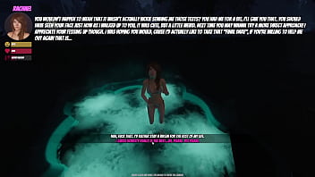 Messing with slutty hornyrachael at the party