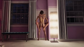 Messing with slutty hornyrachael at the party