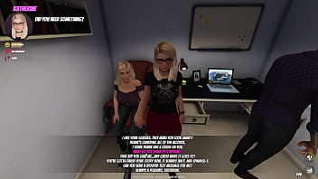 Messing with slutty hornyrachael at the party