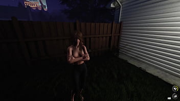 Messing with slutty hornyrachael at the party