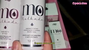 Influencer testing erotic products pepper blend official wet line body oil and others asmr