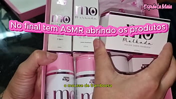 Influencer testing erotic products pepper blend official wet line body oil and others asmr