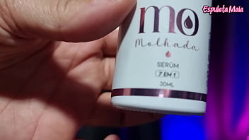 Influencer testing erotic products pepper blend official wet line body oil and others asmr