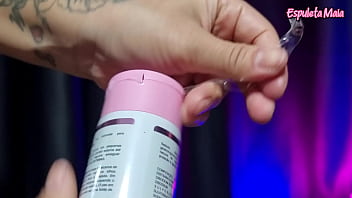 Influencer testing erotic products pepper blend official wet line body oil and others asmr