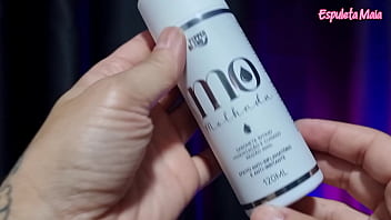 Influencer testing erotic products pepper blend official wet line body oil and others asmr