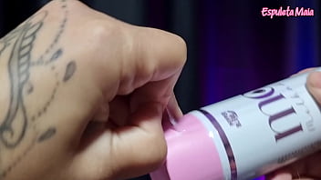 Influencer testing erotic products pepper blend official wet line body oil and others asmr