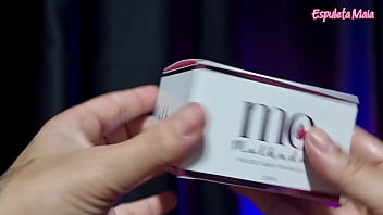 Influencer testing erotic products pepper blend official wet line body oil and others asmr