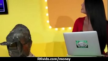 Sex for cash turns shy girl into a slut 12