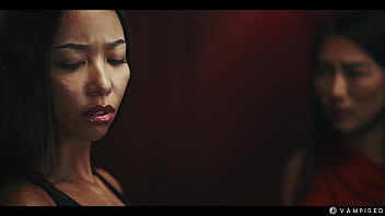 Ebony & asian interracial horror sex vampire girls in mind controlling mesmerizing lesbian action